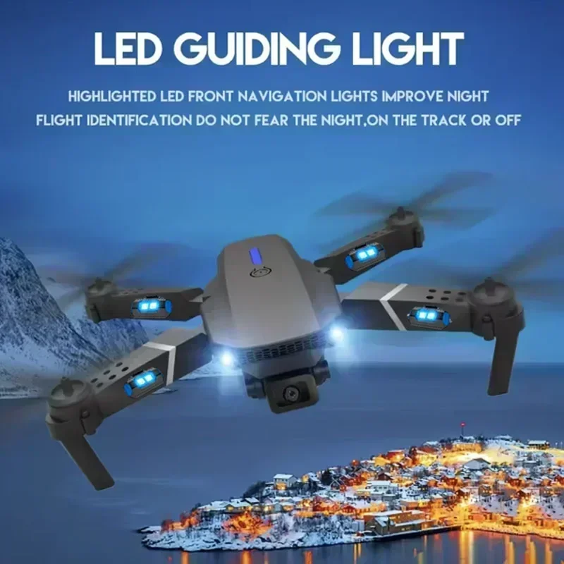 E88 Pro WIFI FPV Drone Wide An - Drone Camera Night Vision ulasan dan harga