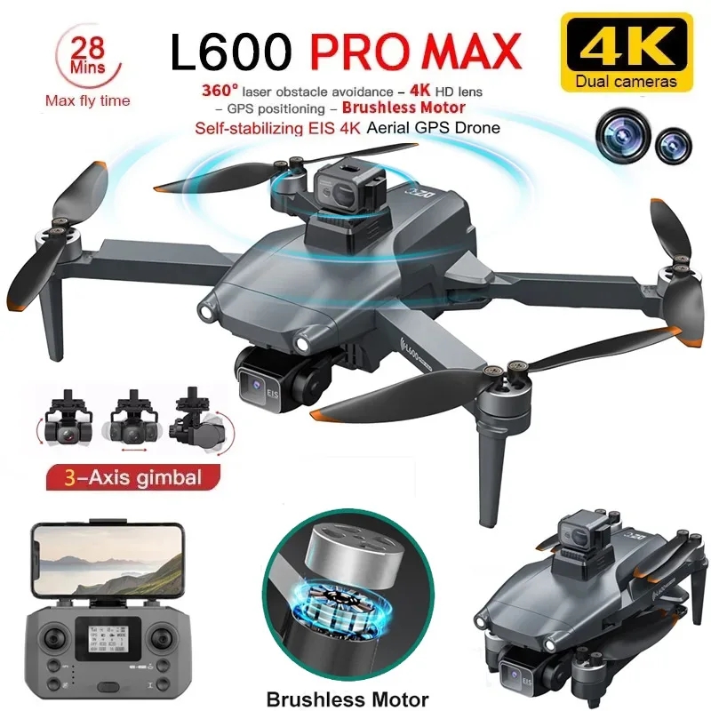 L600 PRO MAX GPS Drone Profess - Drone Camera Night Vision ulasan dan harga