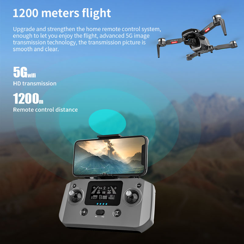 L106 Pro 3 Drone 5G WIFI FPV F - Drone Camera Professional ulasan dan harga