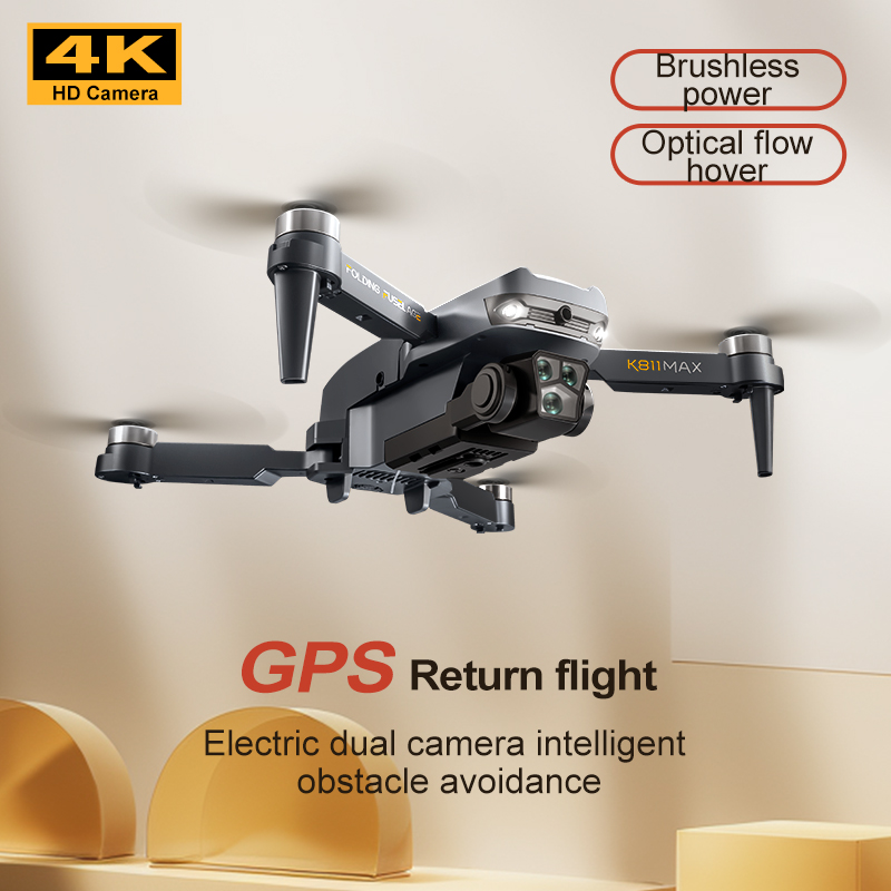 K811MAX Quadcopter Drone: Brus - Drone Camera Night Vision ulasan dan harga